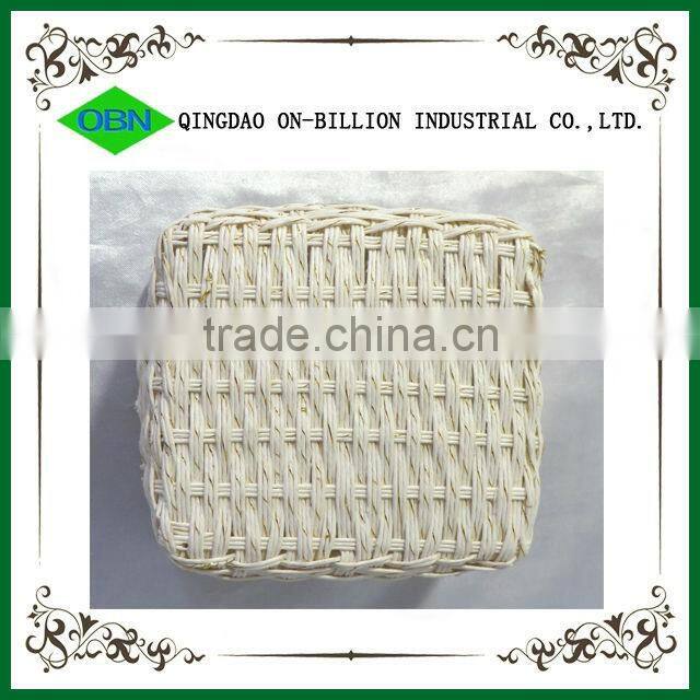 Decorate wedding flower girl basket white wedding baskets