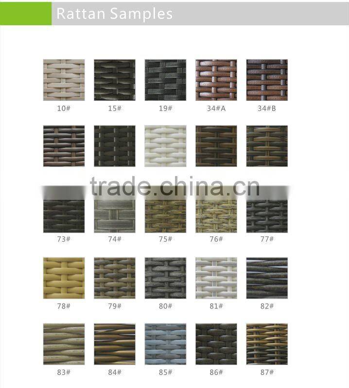 A6077CH outdoor rattan moon sofa wicker modern rocking chair