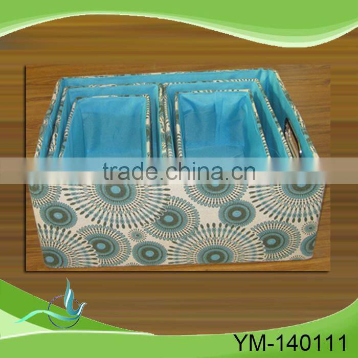 China new design popular elegant fabric hat boxes