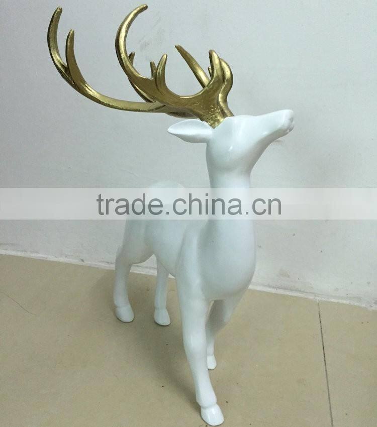 Resin Christmas reindeer figurine