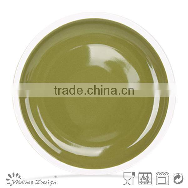 ceramic bulk dishes/solid color plate