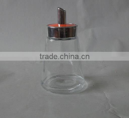 hot selling premium glass sugar dispenser bottle