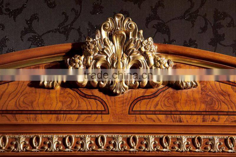 YB62 Professional bedroom wardrobe closet walk in wooden with soft closing doors/Large Capicity six door wardrobe