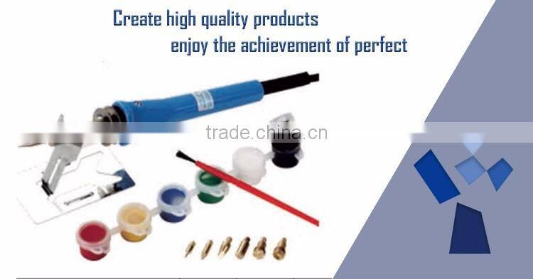 Primary colorful designing 6 in 1 Pyrography tool wood burning pen set
