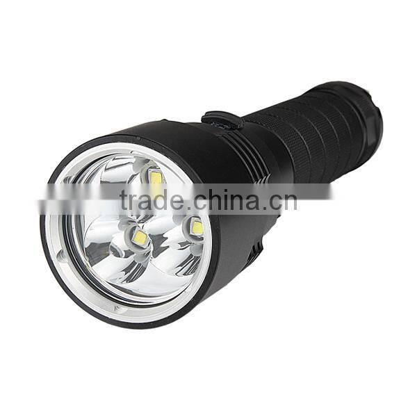 3000 Lumen 3x cree XM-L T6 LED scuba diving torch equipment