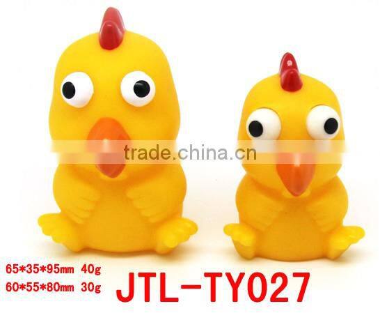 Promotional Plastic Rubber Pop-eye Animal Toys/Cat Toys