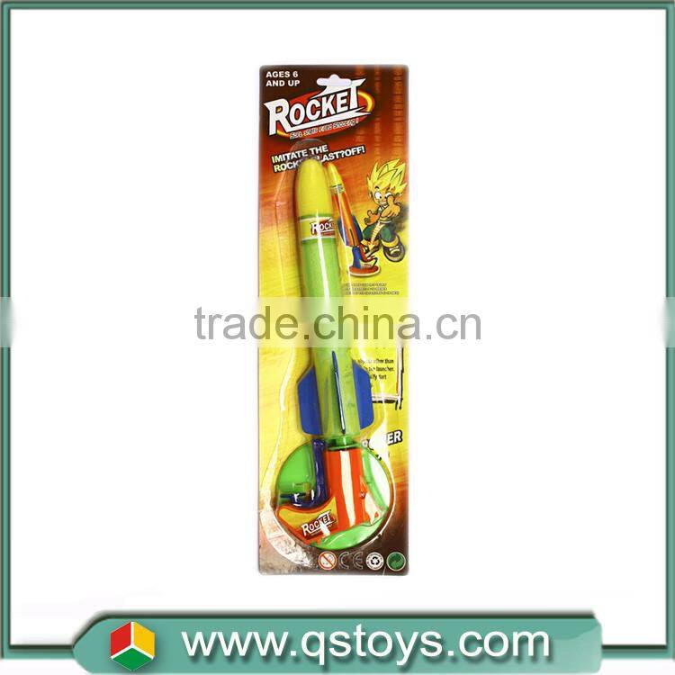 shooting rocket pump toy