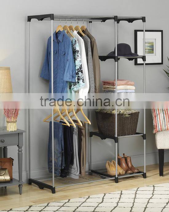 2017 good qulaity Non-Woven fabric Portable Clothes /Storage/ Closet/ folding clothes cabinet