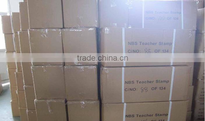 2016 good quality and competitive price teacher stamp set/8pcs stamp set /student stamp set