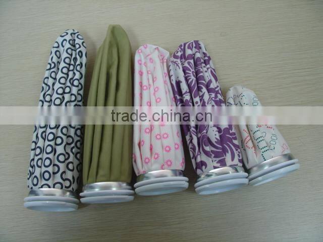 6 inch ice bag with ice
