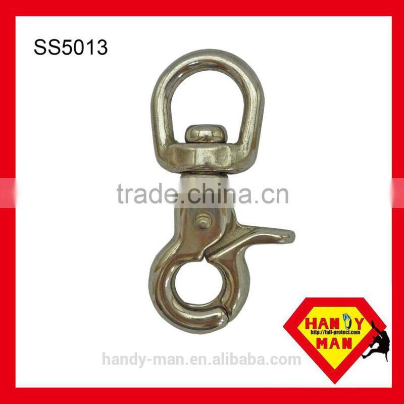 Marine Deck Hardware Stainless Diamond Eye With Ring Plate