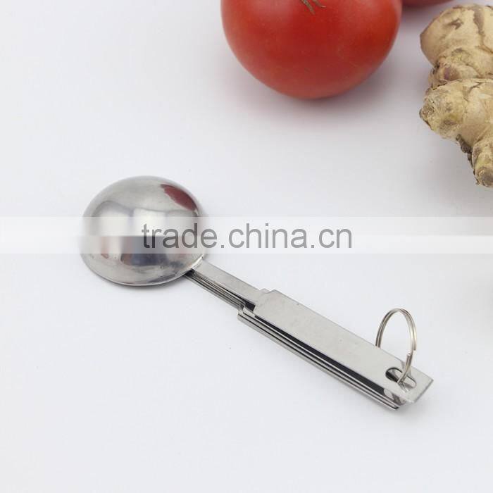Stainless Steel Stainless Steel Set of 4 Measuring Spoons for Measuring Dry And Liquid Ingredients