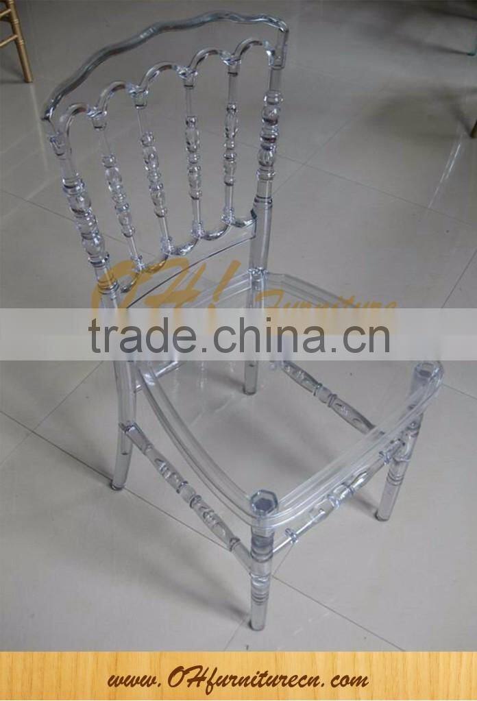 plastic clear ice tiffany chairs resin chiavari wedding chair
