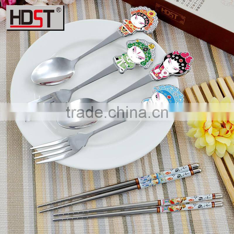 2015 new design wedding set chinese style cutlery promotion flatware hot sale
