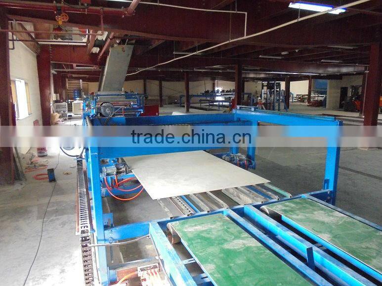 High automatic glass magnesium board production line obtain ISO90001:2000