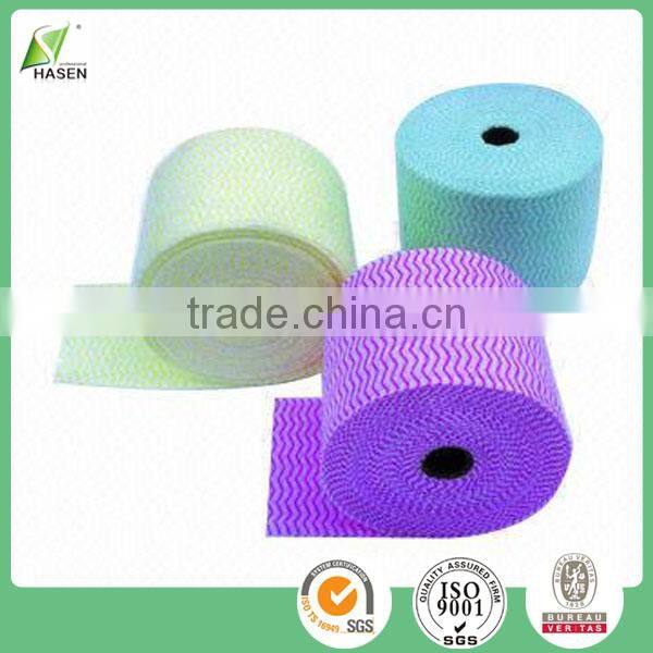 High quality Disposable Spunlace Nonwoven makeup soft tulle roll/tissue/soft towel roll Wholesale China