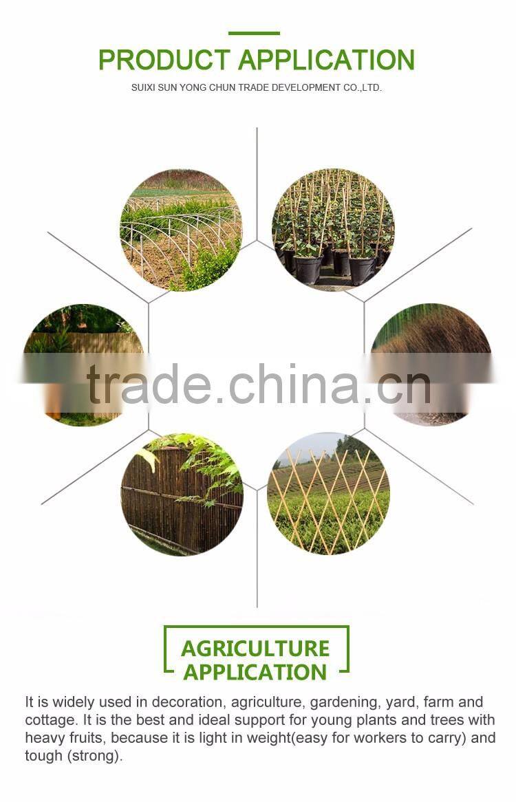 factory sale natural cheap customized plastic coated artificial bamboo fence