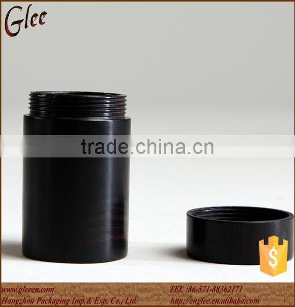 popular handmade round wooden box for tea