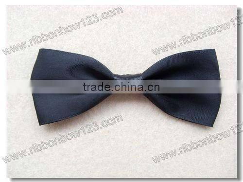 black polyester bow tie