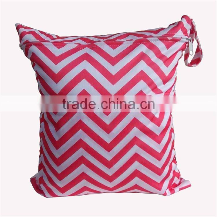 Portable Waterproof Zipper Wet Bag diaper Bag