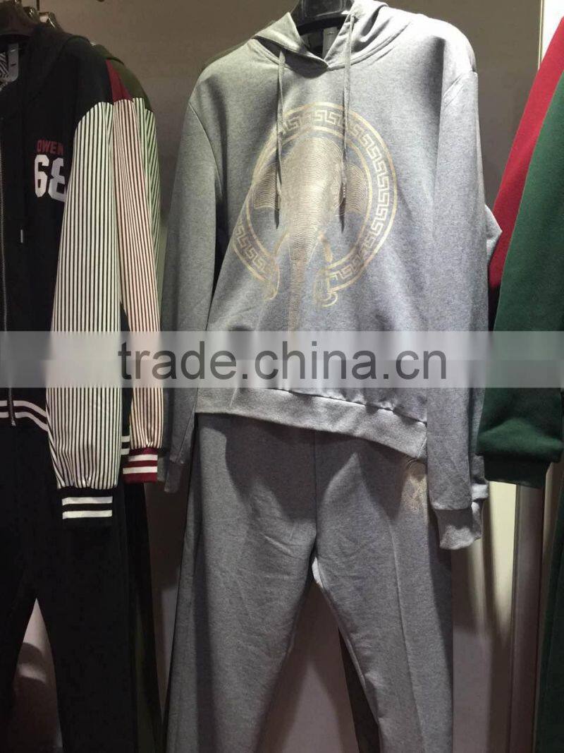 GZY cheap export to middel east high quality stock mixed men slim and comfortable hoody low shipping cost