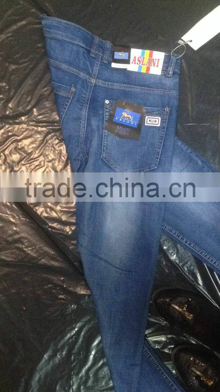 GZY factory overruns demin stock new brand fashion 2017 men fashion jeans