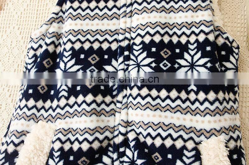 Winter women girl warm vest coral velvet sharpa slim fit vest non-sleeve casual jogging coat