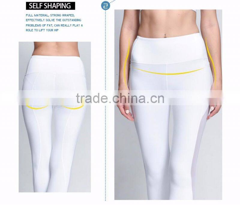 Hot sale yoga pants mesh leggings for high quality yoga pants wholesale