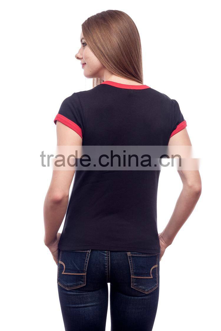 Wholesale cheap different color t shirt graphic t shirt design maker