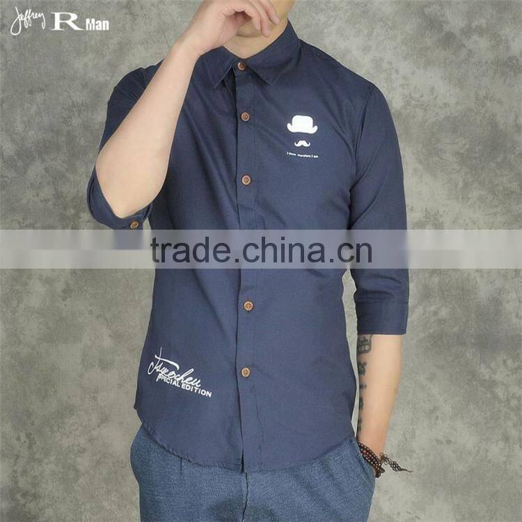 100% cotton button down collar plaid long sleeve men referee shirt