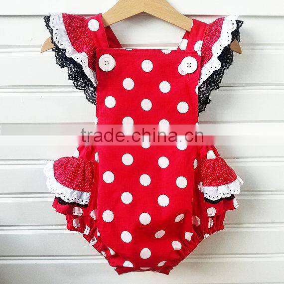 New Summer Hot Baby Girl Clothes Lace Kids Organic Romper Baby Clothing Set