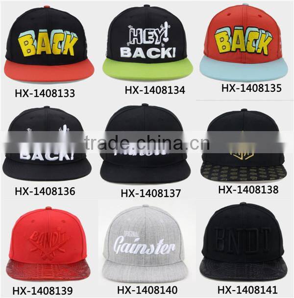 Custom corduroy blank cap navy corduroy flat brim snapback trucker cap