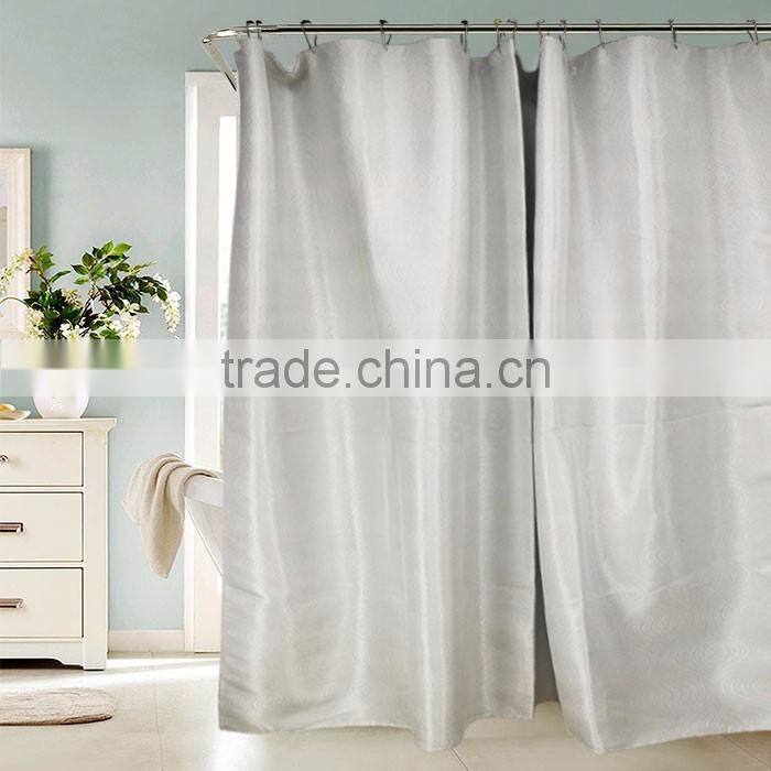 White Home Goods Roller Blind Shower Curtains