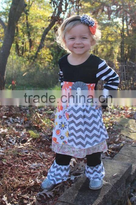 wholesale 2015 new arrive baby girl persnickety spring clothing set girl boutique caprie outfits girl persnickety cotton outfits
