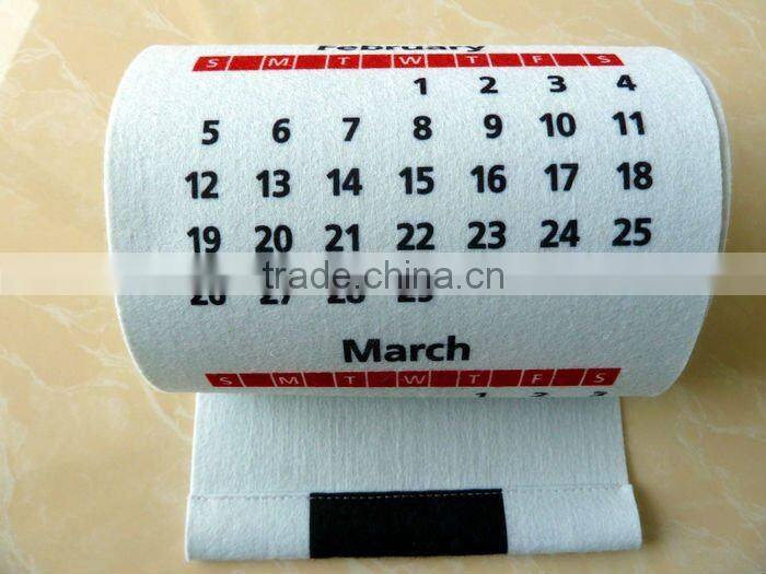 2012 felt calendar