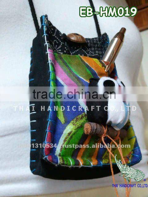 Thai Handmade Owl Call Phone bag Mobile bag
