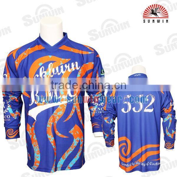custom sublimation motor racing jersey