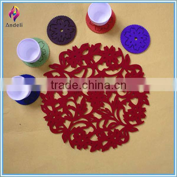 Eco-friendly christmas Mat Set , felt placemat , table runner