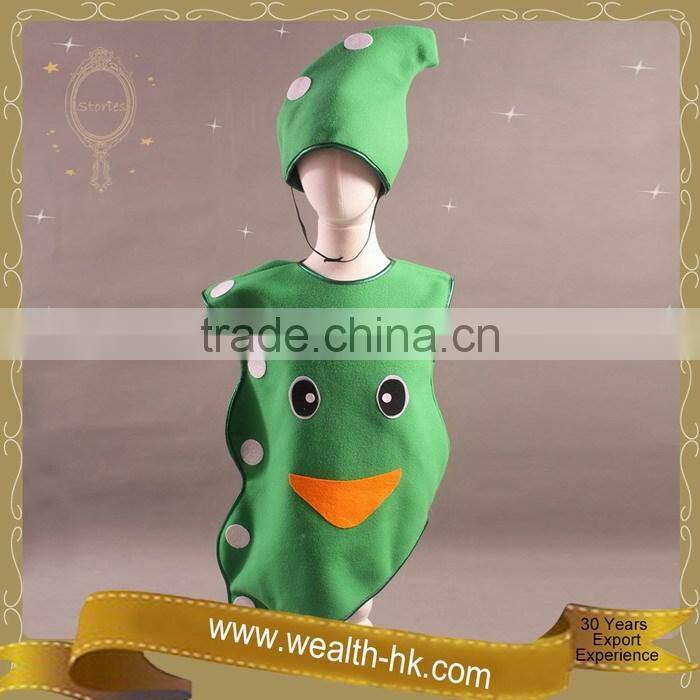 Cute Kids Green Pea Costume