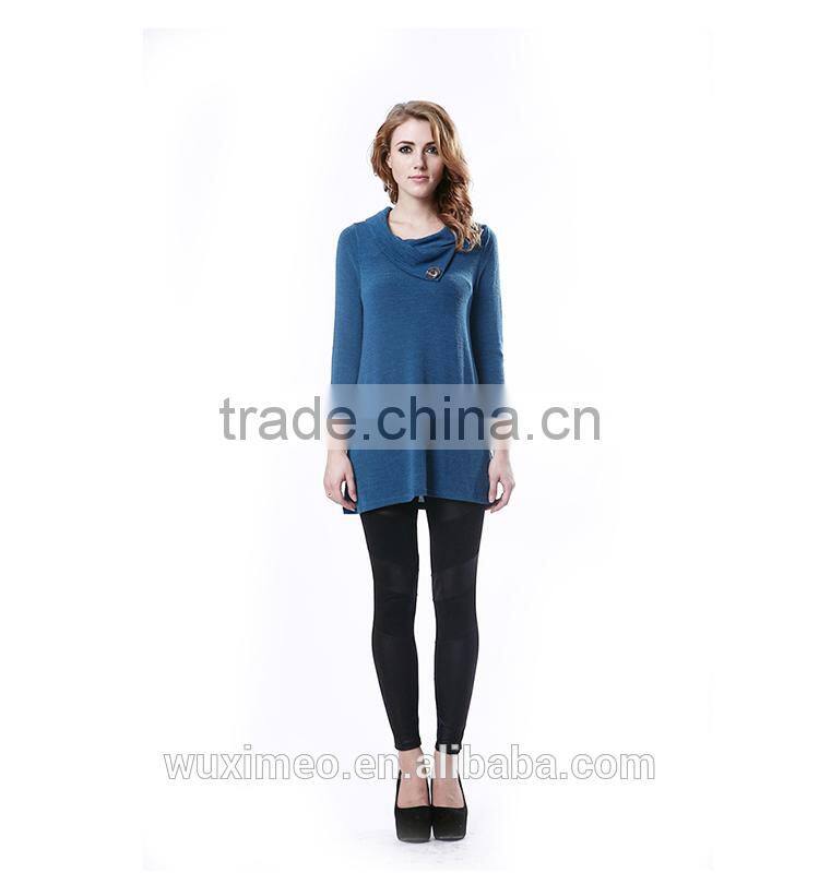 New coming crazy selling crinkle blouses