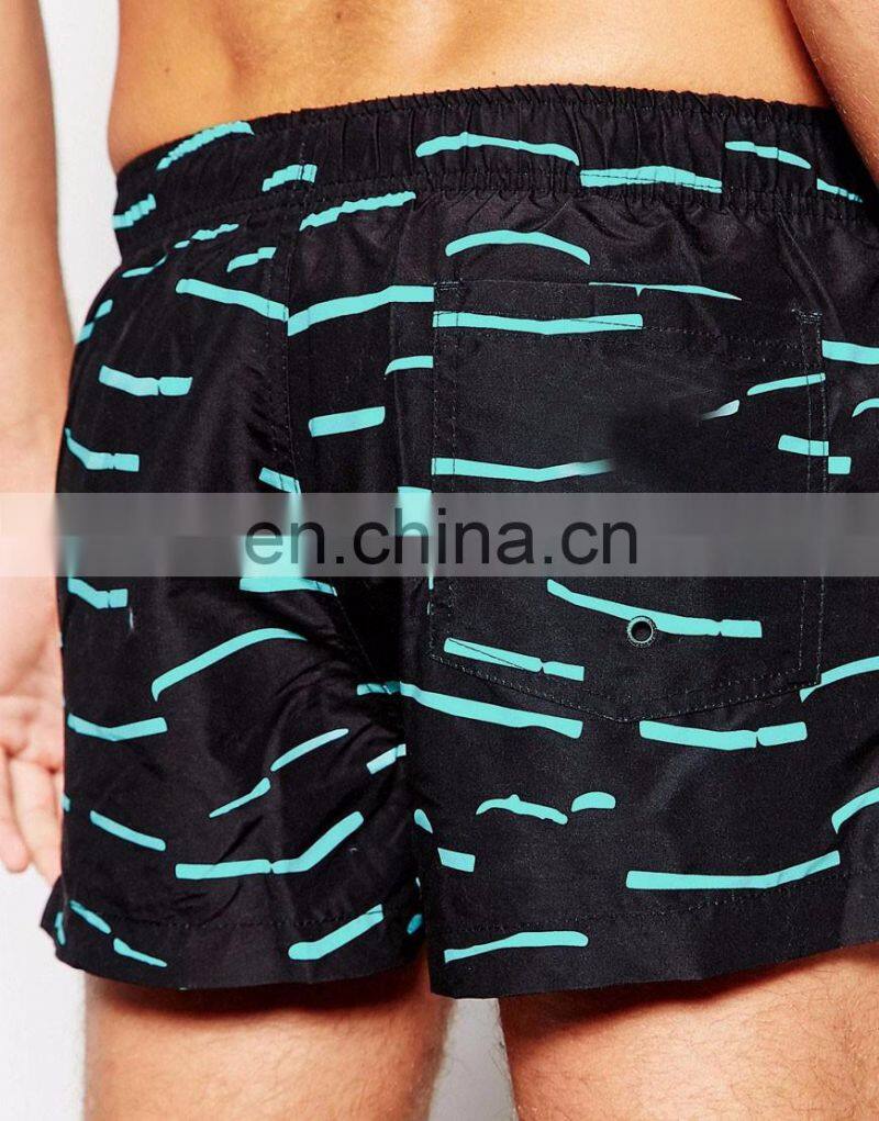 printed hort short leg short,back pocket short,custom printed & sublimation short