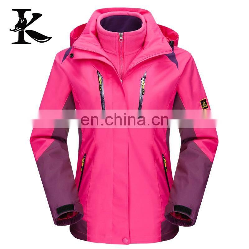 2016 Comfortable sport wear for women quick dry windbreaker waterproof jacket