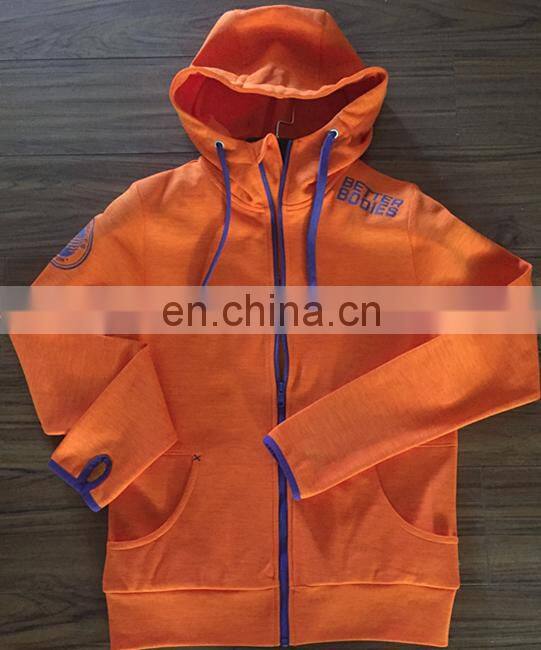 Full Zipper Hooded Sweatshirt 100%Polyester Mens Sweatshirt Custom Unisex Sweatshirt Hoodies China