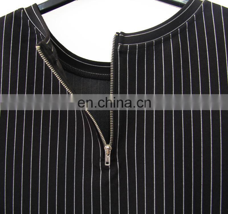 High quality pullover for women back zipper