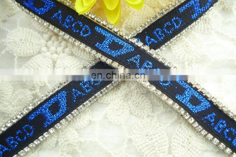 New Design Hot Fix Trim Bag Accessories,rhinestone trimming