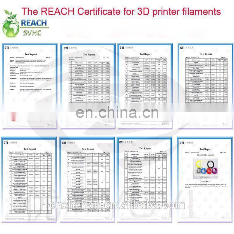 1.75mm Black z-abs filament special 3d printing filament