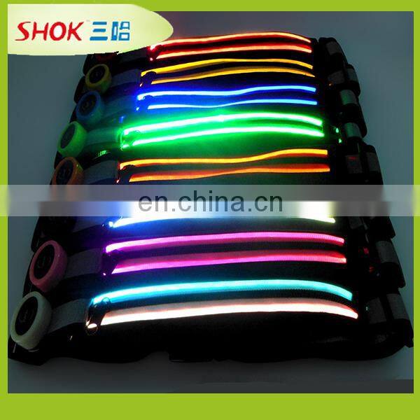 Outdoor sport led flashing running waist belt