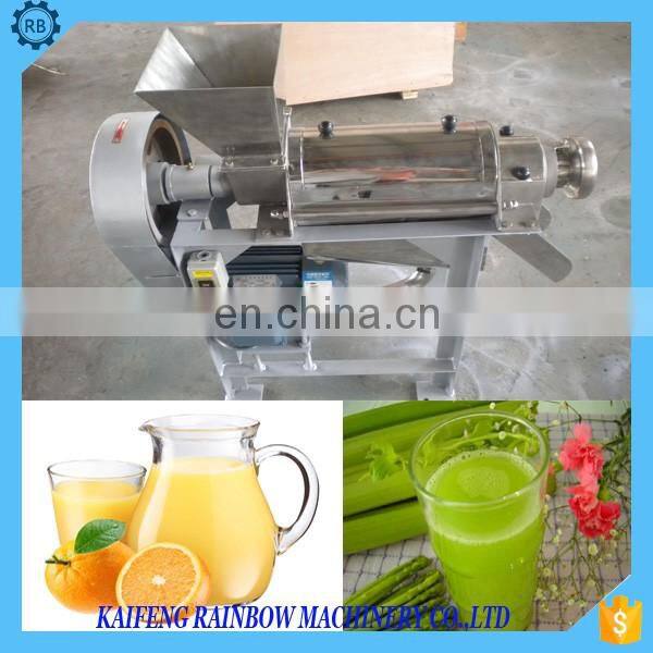 High Efficiency Spiral Fruit Juice Extractor/Spiral Juicing Machine For Fruit
