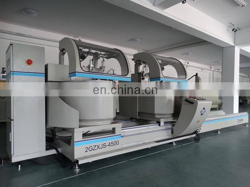 Heavy Duty Automatic Double Head Mitre Cut Off Saw aluminum