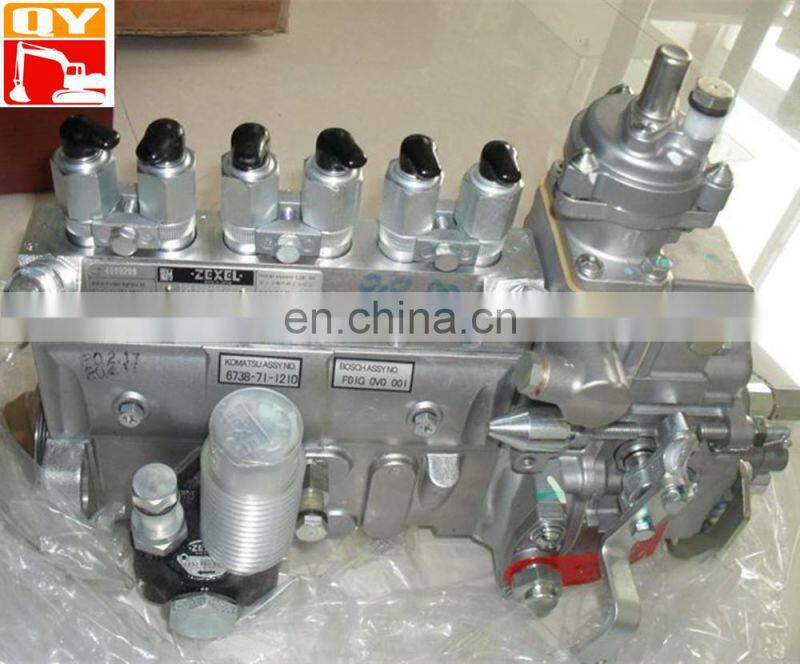 diesel pump 6738-71-1210 fuel pump for 6d102 from Jining Qianyu company